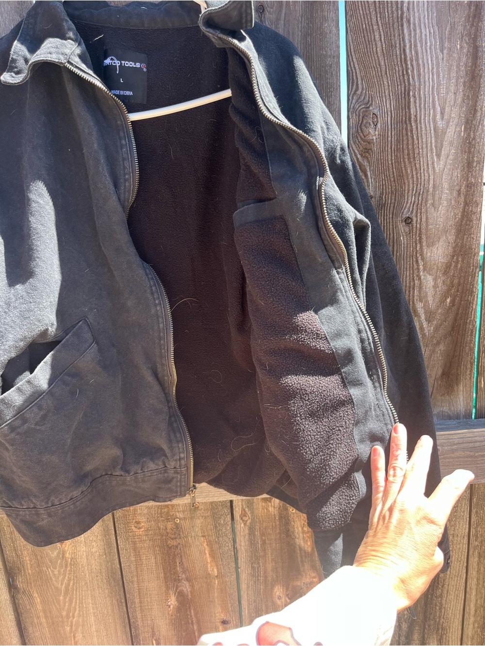 Matco Tools Men's Black Field Jacket - Full Zip Work Coat - Picture 7 of 8